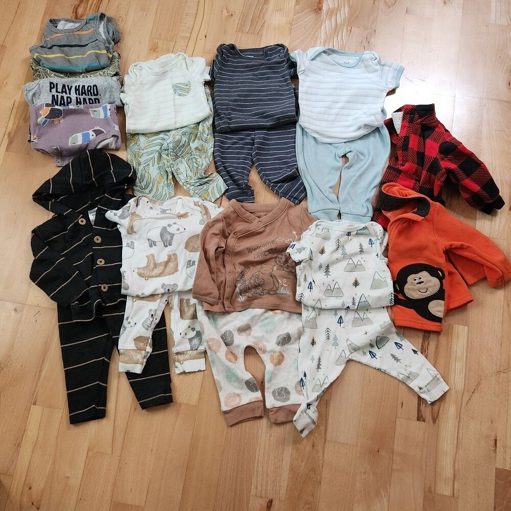 20 Piece 3-6mo Clothing Bundle